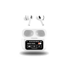 A9 airpods pro, earbuds with LED screen