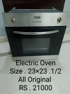 Electric and Gas Oven for Sale . 0320-4671404