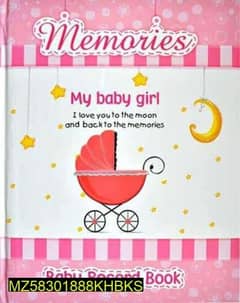 Baby first picture book (pink)