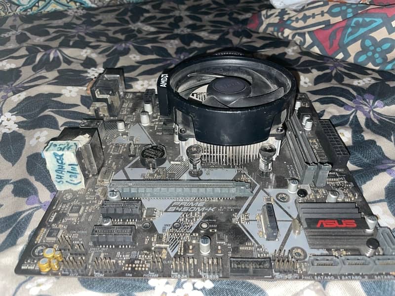 asus B450m m. 2 motherboard am4 2