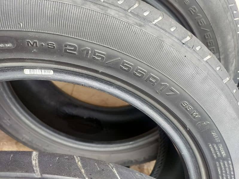 Tires for sale 215/55/17 2