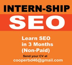 SEO Internship Lahore Johar Town