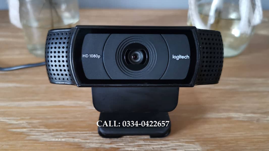 Logitech webcam C920 pro HD 1080p cash on delivery in all over pak 0