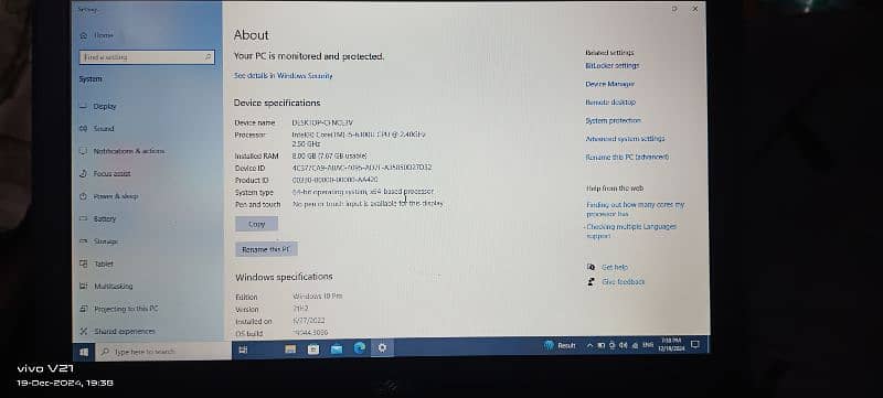 Dell 8GB ram M9 hard 2