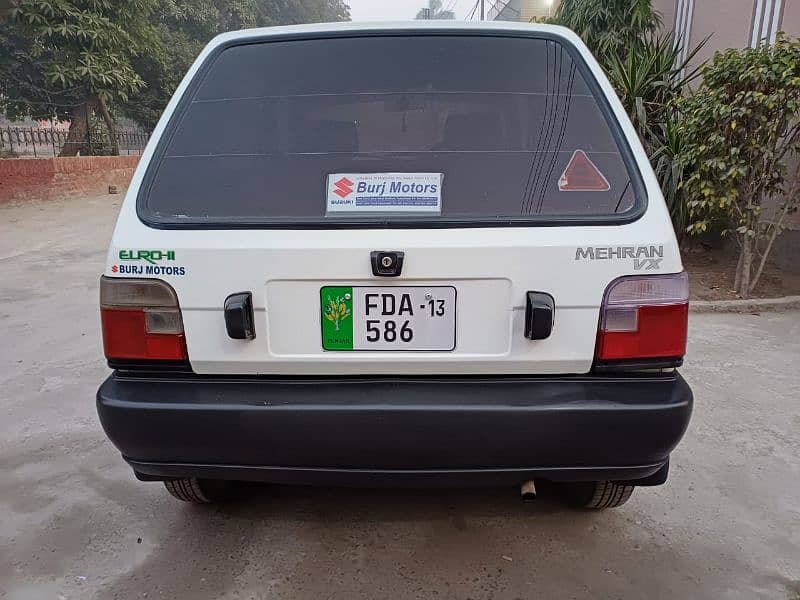 Suzuki Mehran VX with ac bumper to bumper original car 17