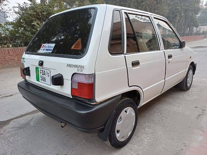 Suzuki Mehran VX with ac bumper to bumper original car 18