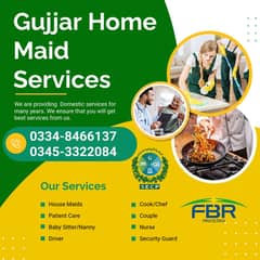 Maids, House Maid, cook, chef, Baby Sitter, Driver, Nurse, Couple