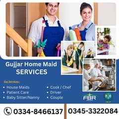 House Maid / Maids / Couple / Patient Care / Nanny / Driver / Helper