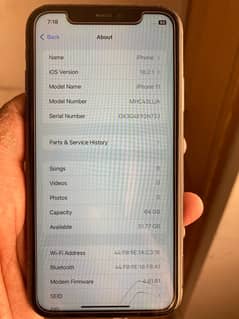 iPhone 11 64gb non pta eSIM 4month hi