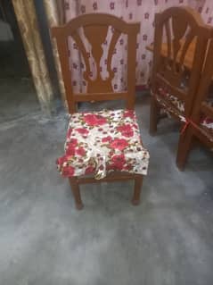 dining table with chairs