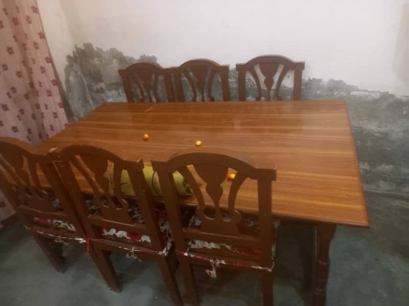 dining table with chairs 1