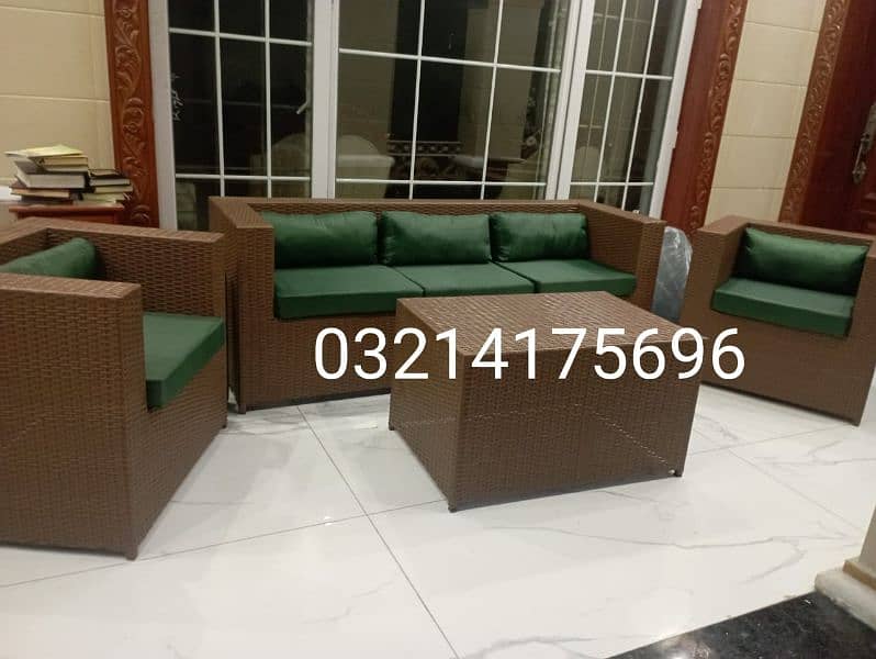 outdoor garden rattan upvc furniture sofa set chairs and table 13