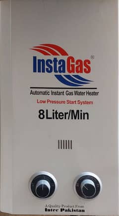 InstaGas instant geyser 8 liter