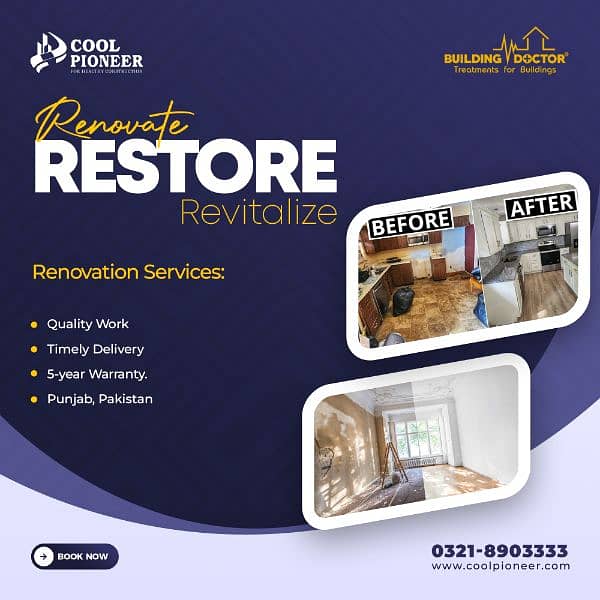 Renovation services in Lahore 1