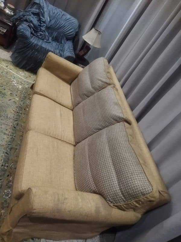 duck feather comfy sofa set with free 1 ottoman 1