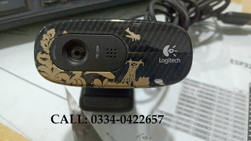 Logitech Webcam C270 | 720p cash on deliver in all over pakistan 0