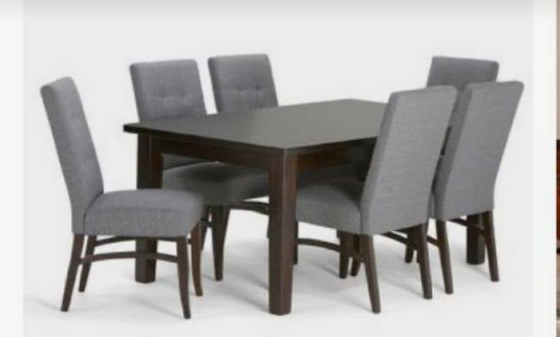 tables / dinning tables / wooden dinning table with luxury chairs / 9