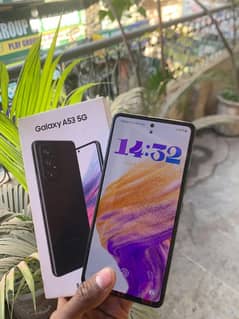 samsung a53 with box 5G