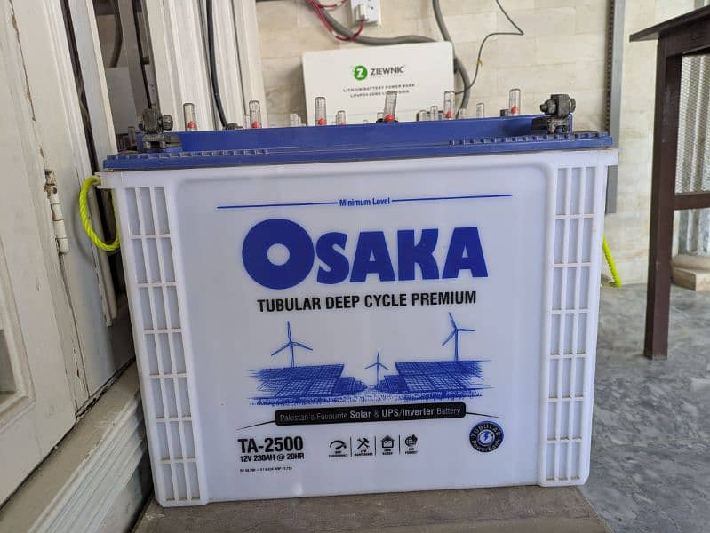 Osaka 12V 230 AH 4 batteries 1