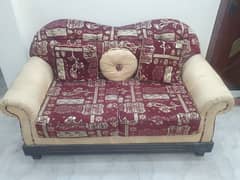 6 seater sofa set in excellent condition