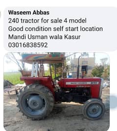 240 tractor for sale 4 model