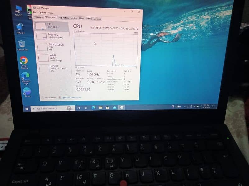 Lenovo i5 6th 8gb ram 256 ssd A+ Condition 3