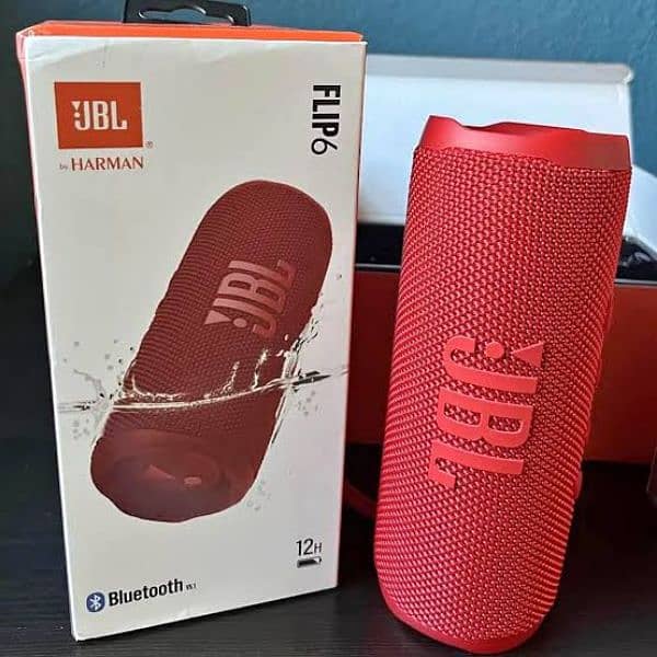 JBL Flip 6 Bluetooth Speaker 0