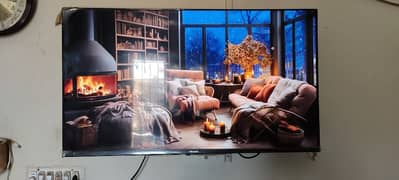 Hisenes 40 inch smart L E D bezel less.