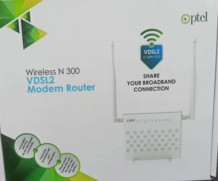 PTCL Vdsl2 Modem N300 1