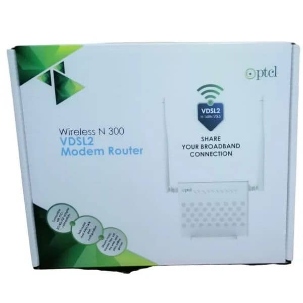 PTCL Vdsl2 Modem N300 4