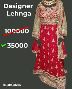 Bridal Lehanga for wedding barat