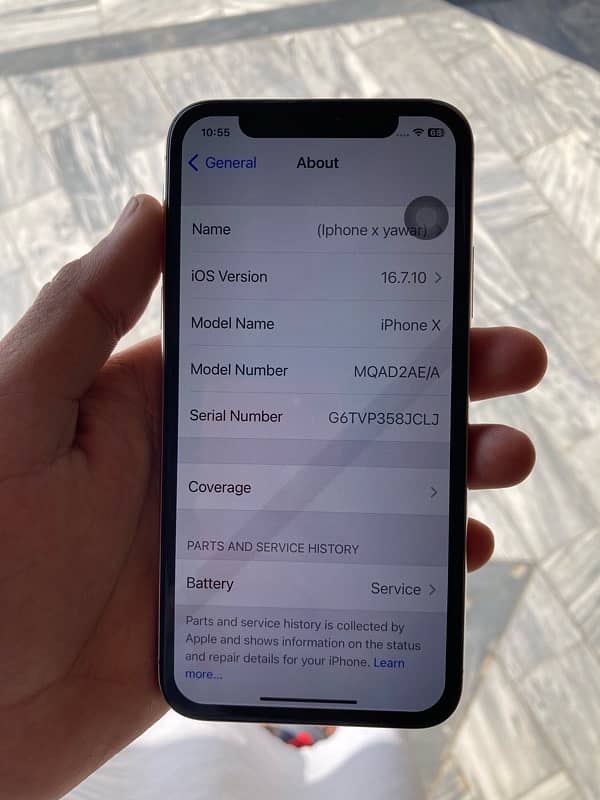 IPhone x 64GB Non Pta 14