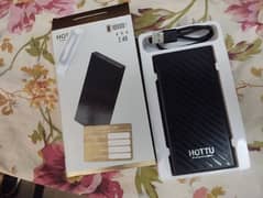 HOTTU power bank (10000)mah {2.4A} ONLY 5 DAYS USE 1 YER WARRANTY