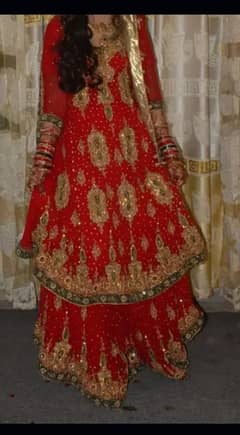 Bridal Dress / Red Lehnga / Barat Dress / Maxi / Bridal Lehnga