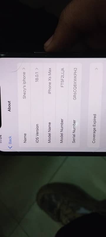 IPhone Xs max 256gb 2