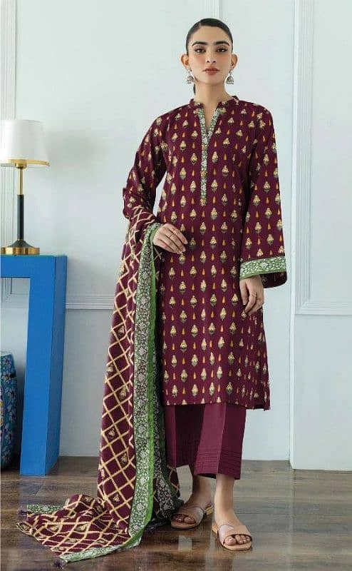 Most beautiful khadar suit for grils 1