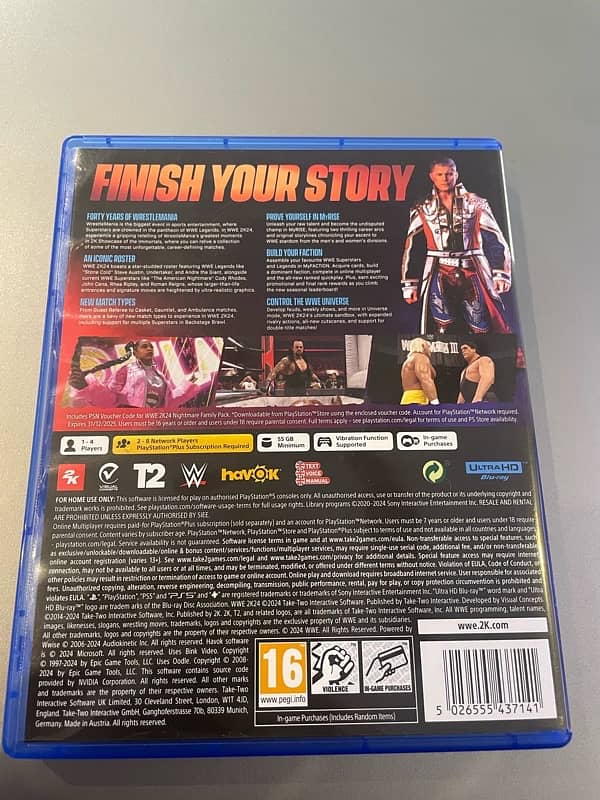 Ps5 WWE 2K24 2