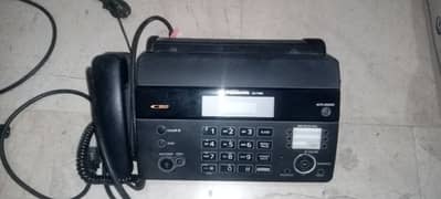 Fax machine bohat hi kam use hui hay just like new