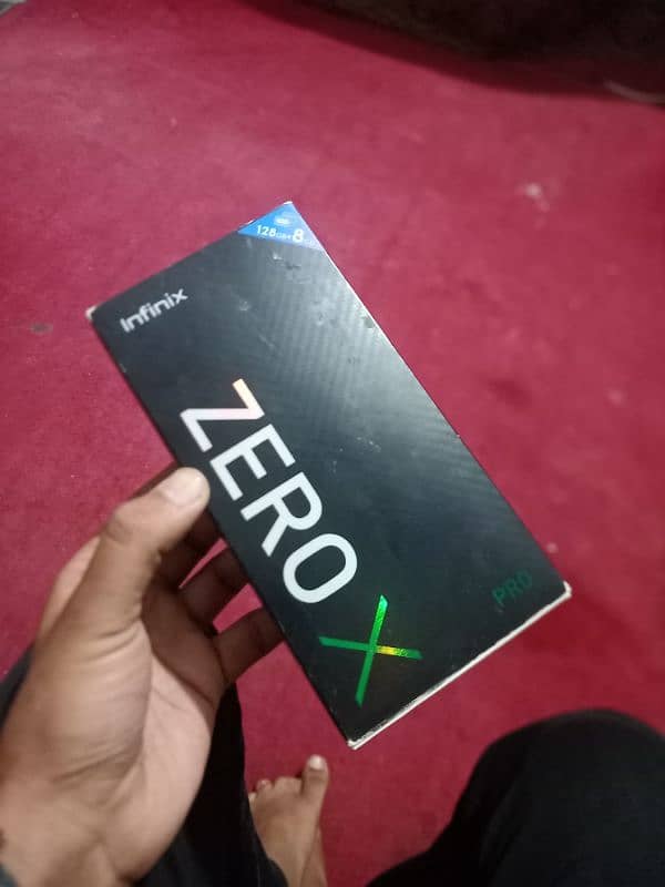 zero x pro 8gb 128gb official PTA full box 2