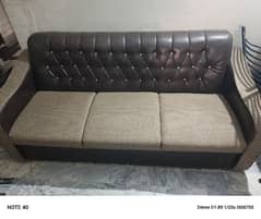 choclaty brown sofa set