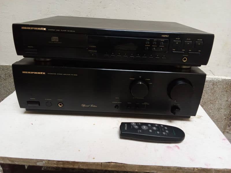 Marrantz Amp and CD player 0