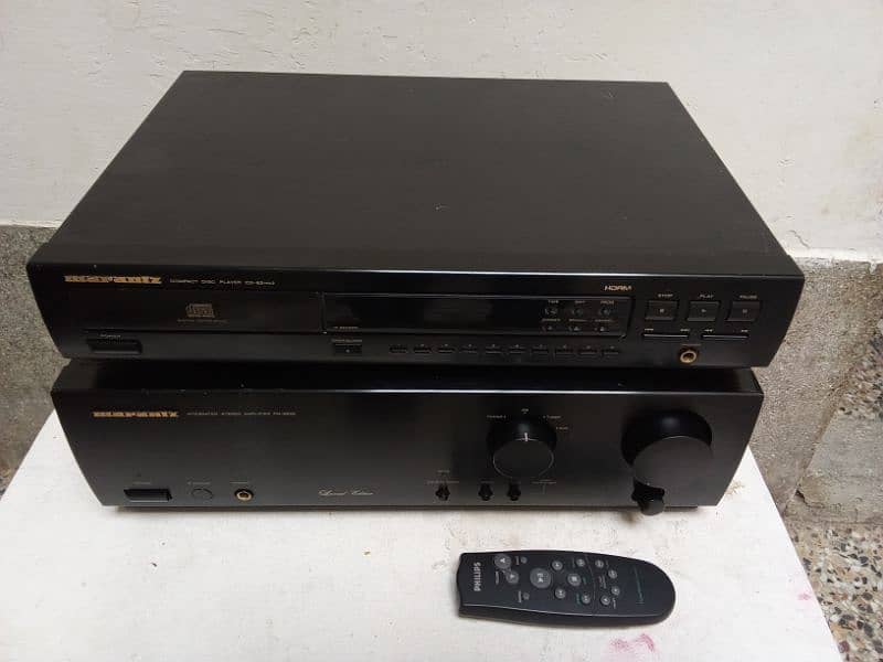 Marrantz Amp and CD player 1