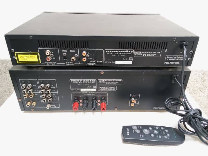 Marrantz Amp and CD player 5