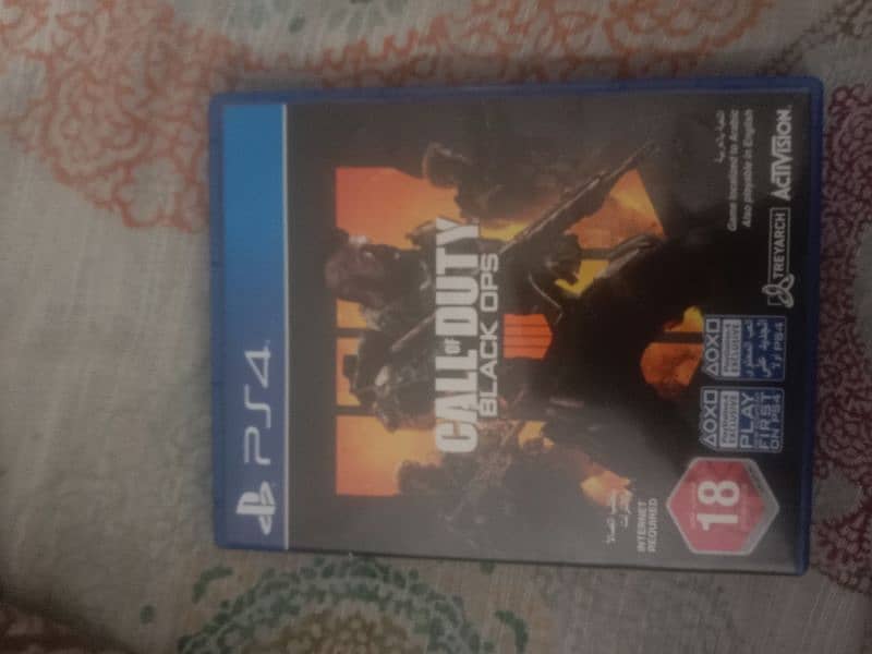 BLACK OPS 4 new condition. 0