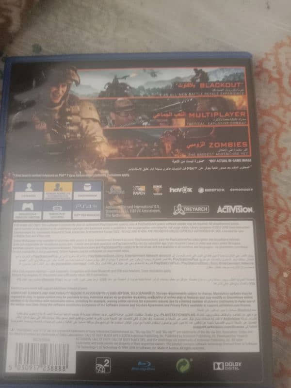 BLACK OPS 4 new condition. 1