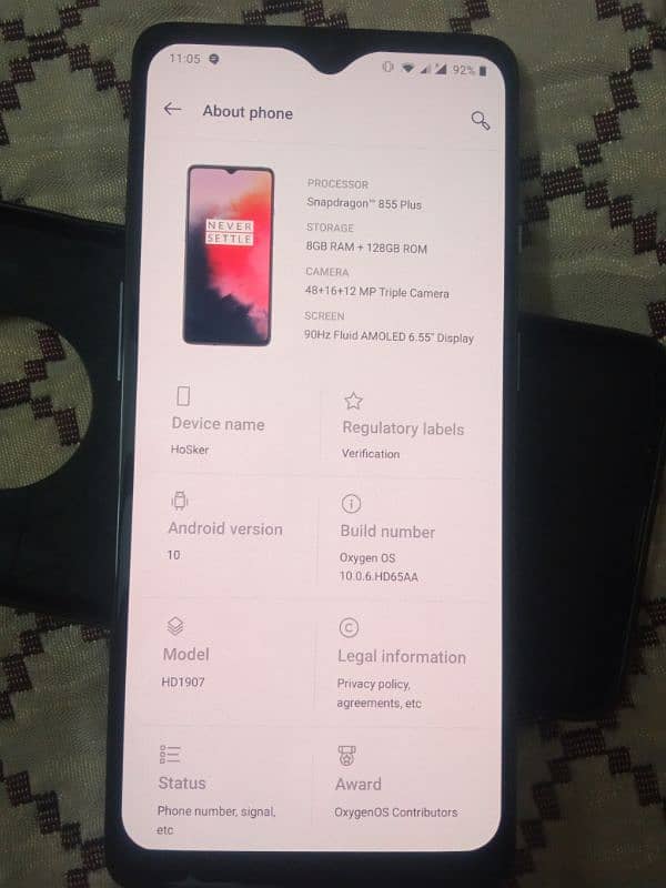 OnePlus 7t, Excellent Condition 3