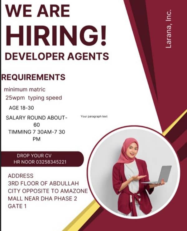 Developer agents 0