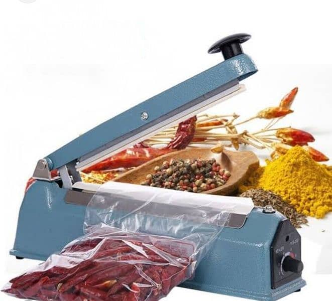 Heat Sealing Machine Plastic & Metal Body - Best for Commercial Use 5