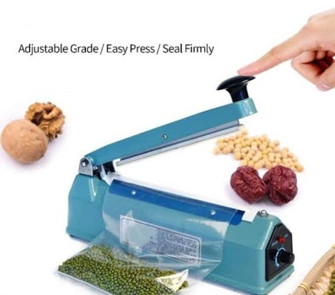 Heat Sealing Machine Plastic & Metal Body - Best for Commercial Use 6