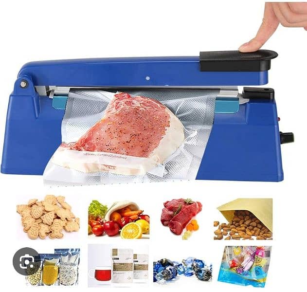 Heat Sealing Machine Plastic & Metal Body - Best for Commercial Use 8